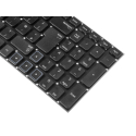 Tastatur Schwarz und silber