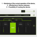 Green Cell Zasilacz Awaryjny UPS 1000VA 600W Power Proof z wyświetlaczem LCD