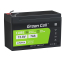 Green Cell® LiFePO4 battery 12.8V 7Ah 89.6Wh LFP lithium battery 12V with BMS for USV UPS alarm toy CCTV telecom medicine rehab
