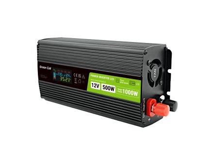 Green Cell® Wechselrichter Inverter 12V auf 230V 500W/1000W