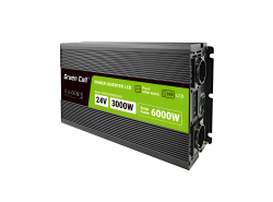 Green Cell PowerInverter LCD 24 V 3000 W/6000 W Pure sine wave inverter with display