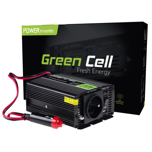 Green Cell® 150W/300W Convertisseur de Tension DC 12V AC 230V Onduleur  Power Inverter - Green Cell